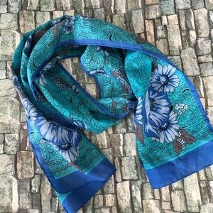 Monique Martin Floral Scarf